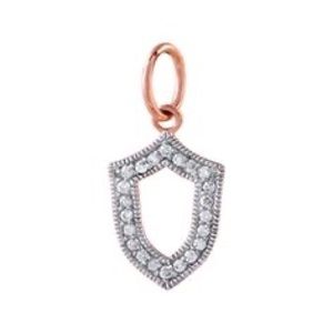 “Be Open” Shield - Origami Owl Charm